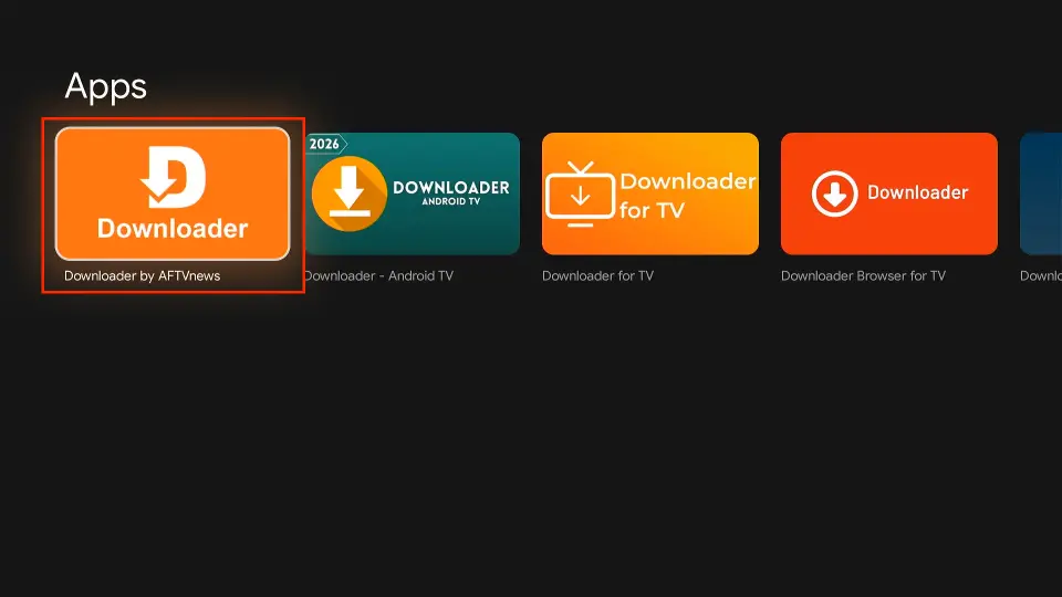 Schritt 1: Downloader im Play Store suchen